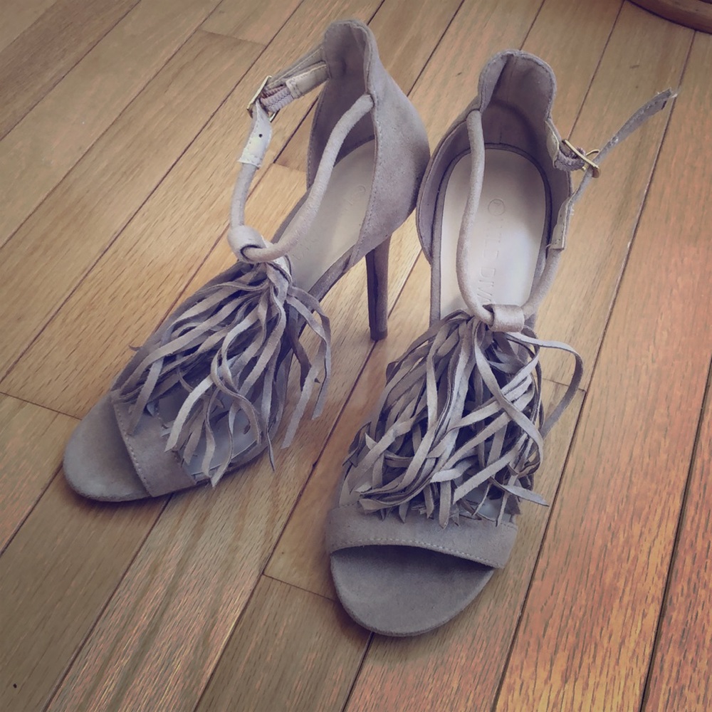 Tassel heels